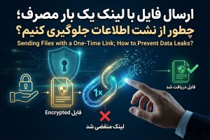 ارسال فایل با لینک یک بار مصرف؛ چطور از نشت اطلاعات جلوگیری کنیم؟