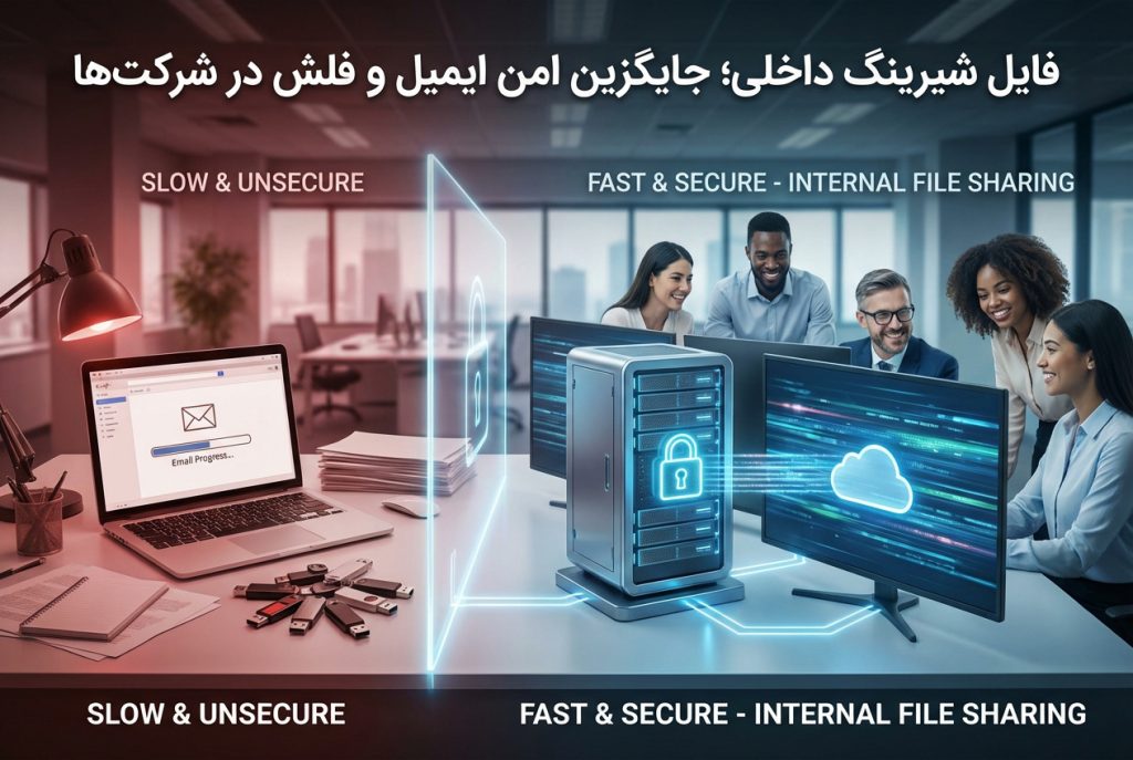 فایل شیرینگ داخلی